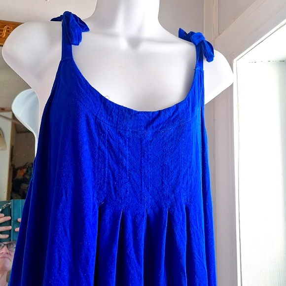 Cable and Gauge Babydoll tie tank top size XL - Picture 1 of 2